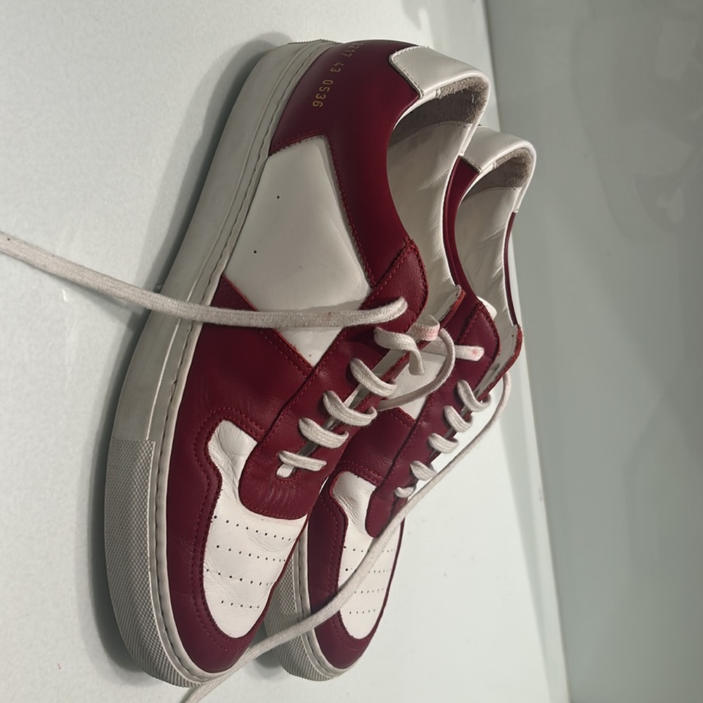 Size 10 Bball Red And White Common Projects Very … - image 2